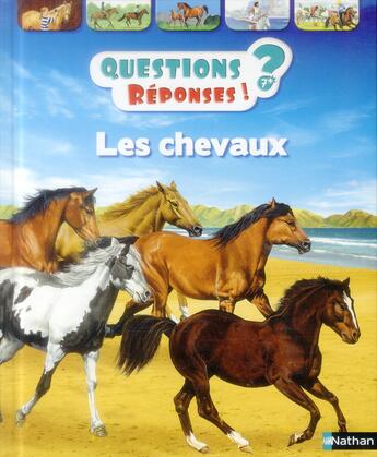 Couverture du livre « Les chevaux » de Jackie Gaff aux éditions Nathan