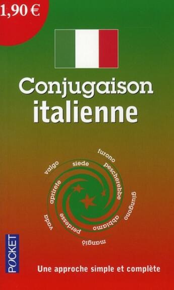 Couverture du livre « Conjugaison italienne » de Aurore Mennella aux éditions Pocket