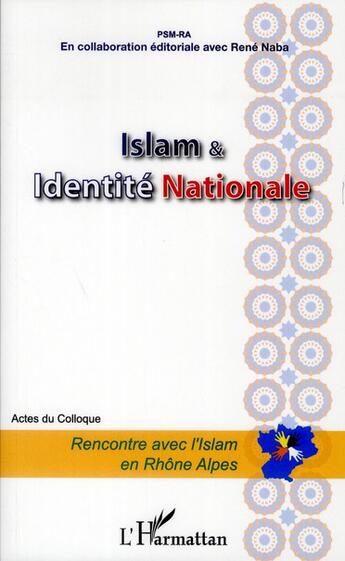 Couverture du livre « Islam et identité nationale » de  aux éditions L'harmattan