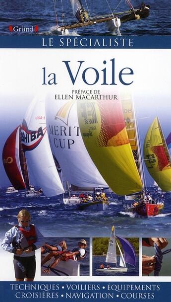 Couverture du livre « La voile » de Jones Will aux éditions Grund