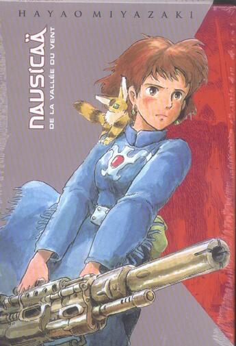 Couverture du livre « Nausicaä de la vallée du vent ; coffret Tome 1 à Tome 7 » de Hayao Miyazaki aux éditions Glenat