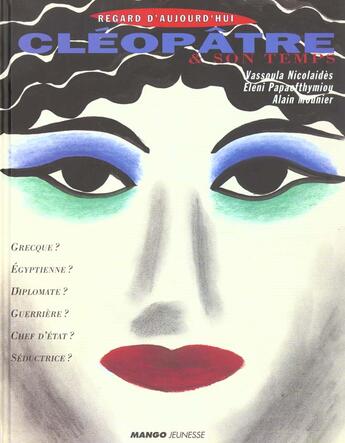 Couverture du livre « Cleopatre et son temps » de Gaussen Dominique aux éditions Mango