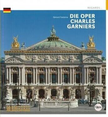 Couverture du livre « L'opera garnier - allemand » de Gerard Fontaine aux éditions Editions Du Patrimoine