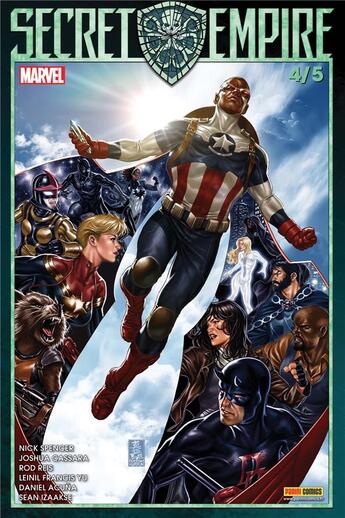 Couverture du livre « Secret Empire n.4 » de Secret Empire aux éditions Panini Comics Fascicules