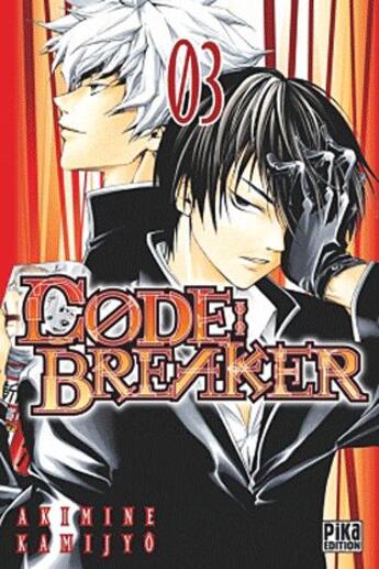 Couverture du livre « Code : breaker Tome 3 » de Akimine Kamijyo aux éditions Pika