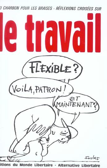 Couverture du livre « Reflexions croisees... le travail » de  aux éditions Le Monde Libertaire