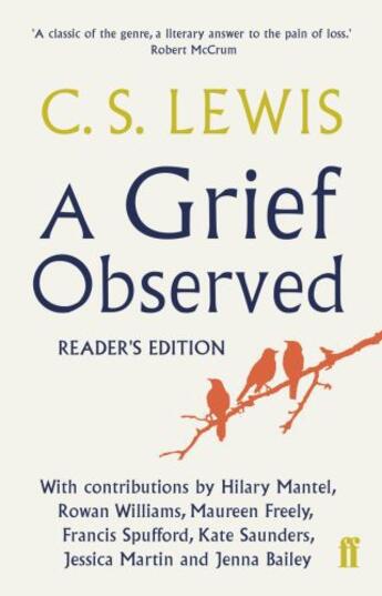Couverture du livre « A Grief Observed Readers' Edition » de Clive-Staples Lewis aux éditions Faber And Faber Digital