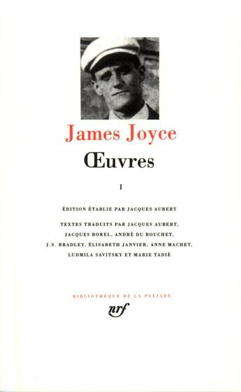 Couverture du livre « Oeuvres Tome 1 » de James Joyce aux éditions Gallimard