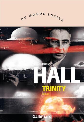 Couverture du livre « Trinity » de Louisa Hall aux éditions Gallimard