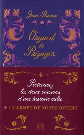 Couverture du livre « Orgueil et préjugés ; le journal de Mr Darcy » de Jane Austen et Amanda Grange aux éditions Hauteville