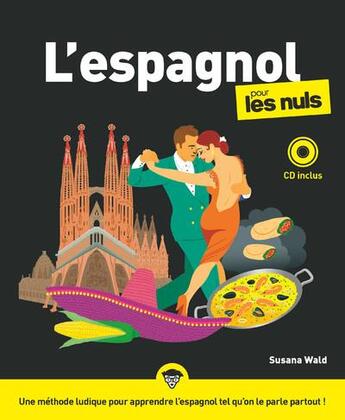 Couverture du livre « L'espagnol pour les nuls, 3e edition + cd » de Suzanna Wald aux éditions First