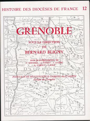 Couverture du livre « Grenoble » de Bernard Bligny aux éditions Beauchesne