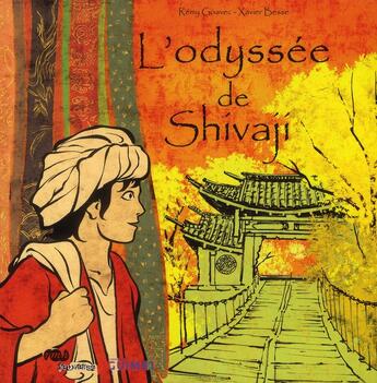 Couverture du livre « L'odyssée de Shivaji » de Remy Goavec aux éditions Reunion Des Musees Nationaux