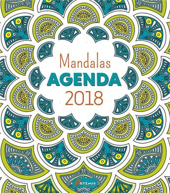 Couverture du livre « Agenda mandalas (édition 2018) » de  aux éditions Artemis