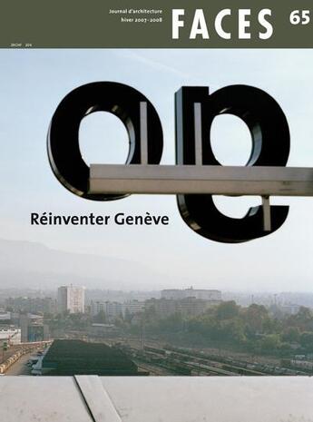 Couverture du livre « Hiver 2007-2008 : réinventer Genève » de  aux éditions Infolio