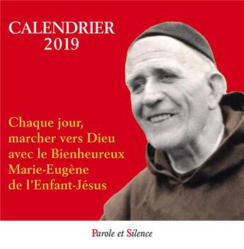 Couverture du livre « Éphéméride 2019 » de  aux éditions Parole Et Silence