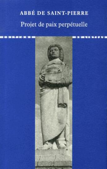 Couverture du livre « Projet de paix perpétuelle » de Charles-Irenee Castel De Saint-Pierre aux éditions Editions Du Linteau