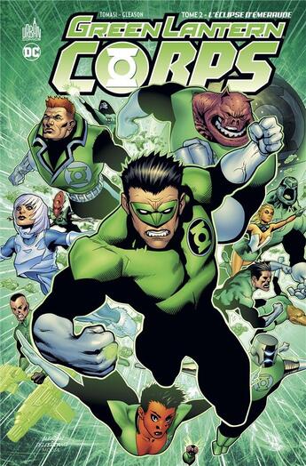 Couverture du livre « Green Lantern - Corps Tome 2 : l'éclipse d'émeraude » de Patrick Gleason et Peter J. Tomasi aux éditions Urban Comics