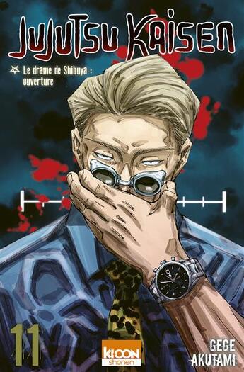 Couverture du livre « Jujutsu Kaisen Tome 11 : le drame de Shibuya : ouverture » de Gege Akutami aux éditions Ki-oon