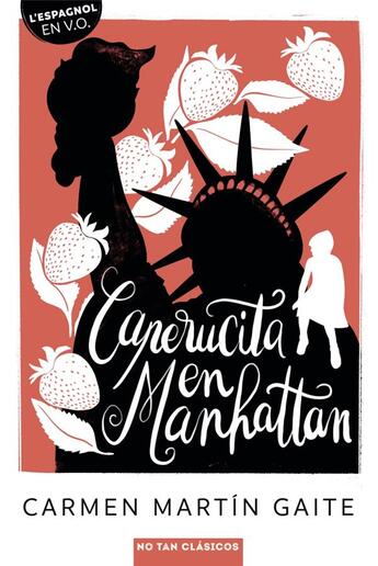 Couverture du livre « Caperucita en manhattan » de Carmen Martin Gaite aux éditions Belin Education