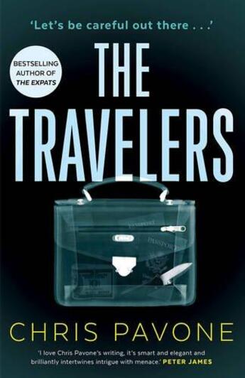 Couverture du livre « THE TRAVELERS » de Chris Pavone aux éditions Faber Et Faber