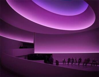 Couverture du livre « James turrell » de Gimenez Carmen aux éditions Guggenheim