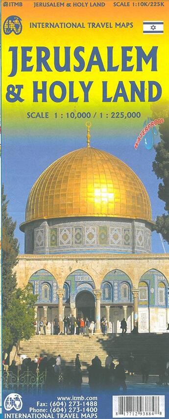 Couverture du livre « Jerusalem and holy land » de  aux éditions Itm