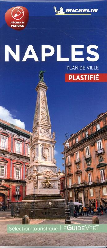 Couverture du livre « Naples - plan de ville plastifie » de Collectif Michelin aux éditions Michelin