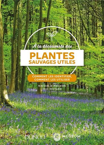 Couverture du livre « À la découverte des plantes sauvages utiles ; comment les identifier, comment les utiliser » de Nathalie Machon aux éditions Dunod