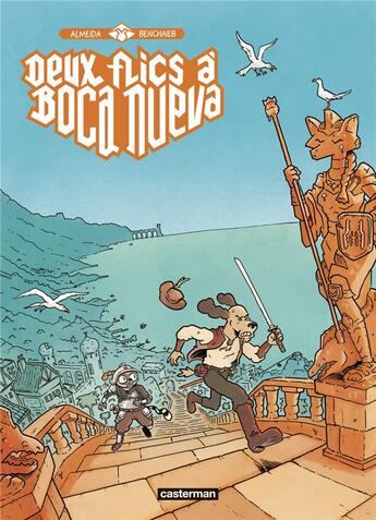 Couverture du livre « Boca Nueva : Intégrale Tomes 1 et 2 » de Youness Benchaieb et Sylvain Almeida aux éditions Casterman