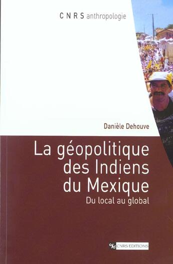 Couverture du livre « Geopolitique des indiens du mexique » de  aux éditions Cnrs