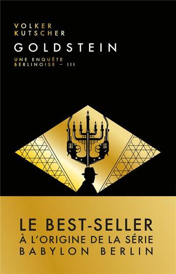 Couverture du livre « Une enquête berlinoise Tome 3 : Goldstein » de Volker Kutscher aux éditions Nouveau Monde