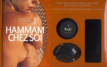 Couverture du livre « Hammam chez soi ; coffret » de Veronique Noual et Matthieu Bergson aux éditions Marabout