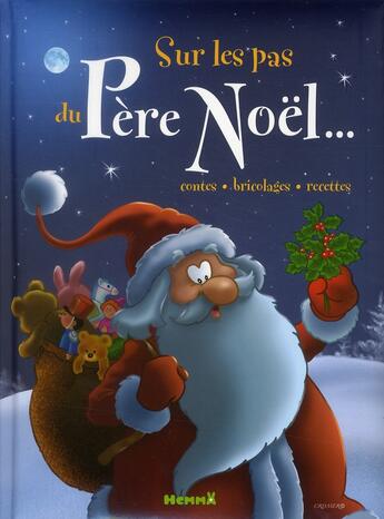 Couverture du livre « Sur les pas du Père Noël... » de  aux éditions Hemma