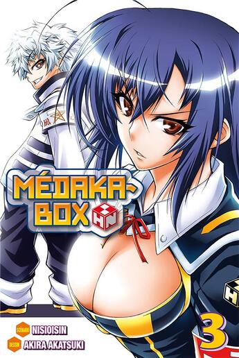 Couverture du livre « Médaka-box Tome 3 » de Nisioisin et Akira Akatsuki aux éditions Delcourt