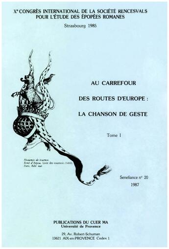 Couverture du livre « Au carrefour des routes d'europe : » de  aux éditions Presses Universitaires De Provence