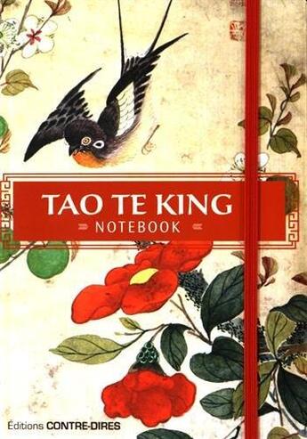 Couverture du livre « Tao te King ; notebook » de  aux éditions Contre-dires