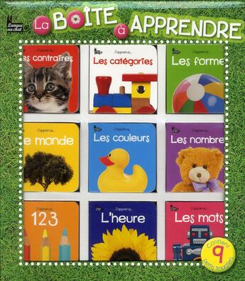 Couverture du livre « La boîte à apprendre » de  aux éditions Langue Au Chat