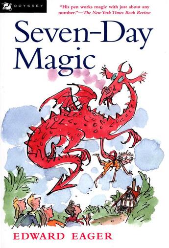 Couverture du livre « Seven-Day Magic » de Eager Edward aux éditions Houghton Mifflin Harcourt