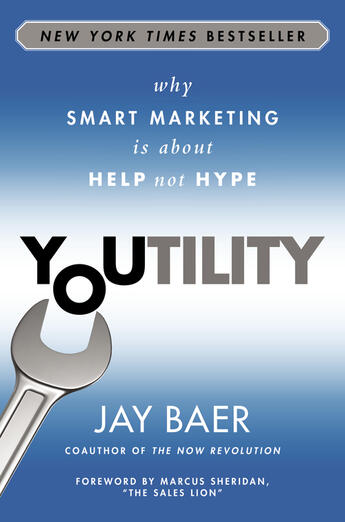 Couverture du livre « Youtility » de Jay Baer aux éditions Viking Adult