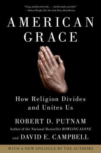 Couverture du livre « American Grace » de Campbell David E aux éditions Simon & Schuster