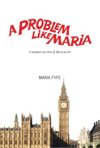 Couverture du livre « A Problem Like Maria » de Fyfe Maria aux éditions Luath Press Ltd