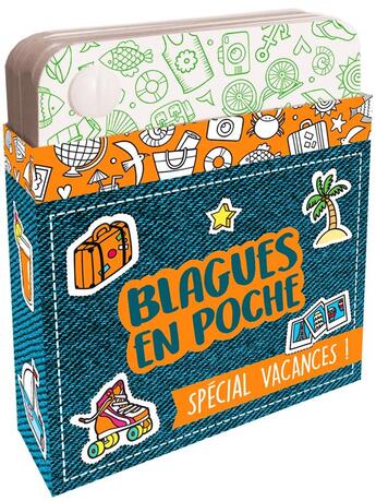 Couverture du livre « Blagues en poche ! special vacances » de Aurore Meyer aux éditions Larousse