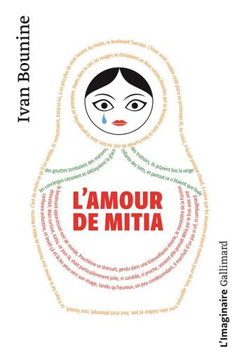 Couverture du livre « L'amour de Mitia » de Ivan Bounine aux éditions Gallimard