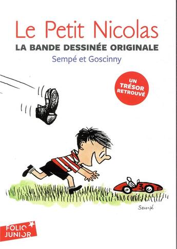 Couverture du livre « Le petit Nicolas : la bande dessinée originale » de Jean-Jacques Sempe et Rene Goscinny aux éditions Gallimard-jeunesse