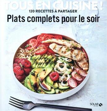 Couverture du livre « Plats complets pour le soir » de  aux éditions Solar