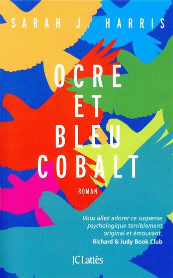 Couverture du livre « Ocre et bleu cobalt » de Sarah J. Harris aux éditions Lattes