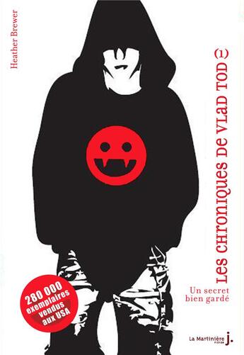 Couverture du livre « Les chroniques de Vlad Tod t.1 ; un secret bien gardé » de Heather Brewer aux éditions La Martiniere Jeunesse