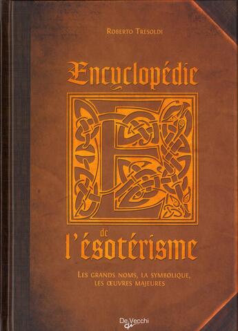 Couverture du livre « Encyclopédie de l'ésotérisme » de Roberto Tresoldi aux éditions De Vecchi