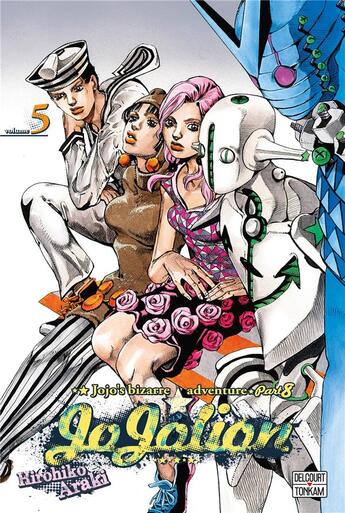 Couverture du livre « Jojo's bizarre adventure - saison 8 ; Jojolion Tome 5 » de Hirohiko Araki aux éditions Delcourt